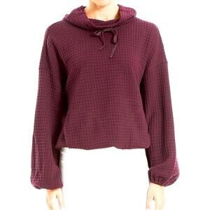 MAX STUDIO Bordeaux Knit Pullover Top Size XL New with Tag MSRP $158
